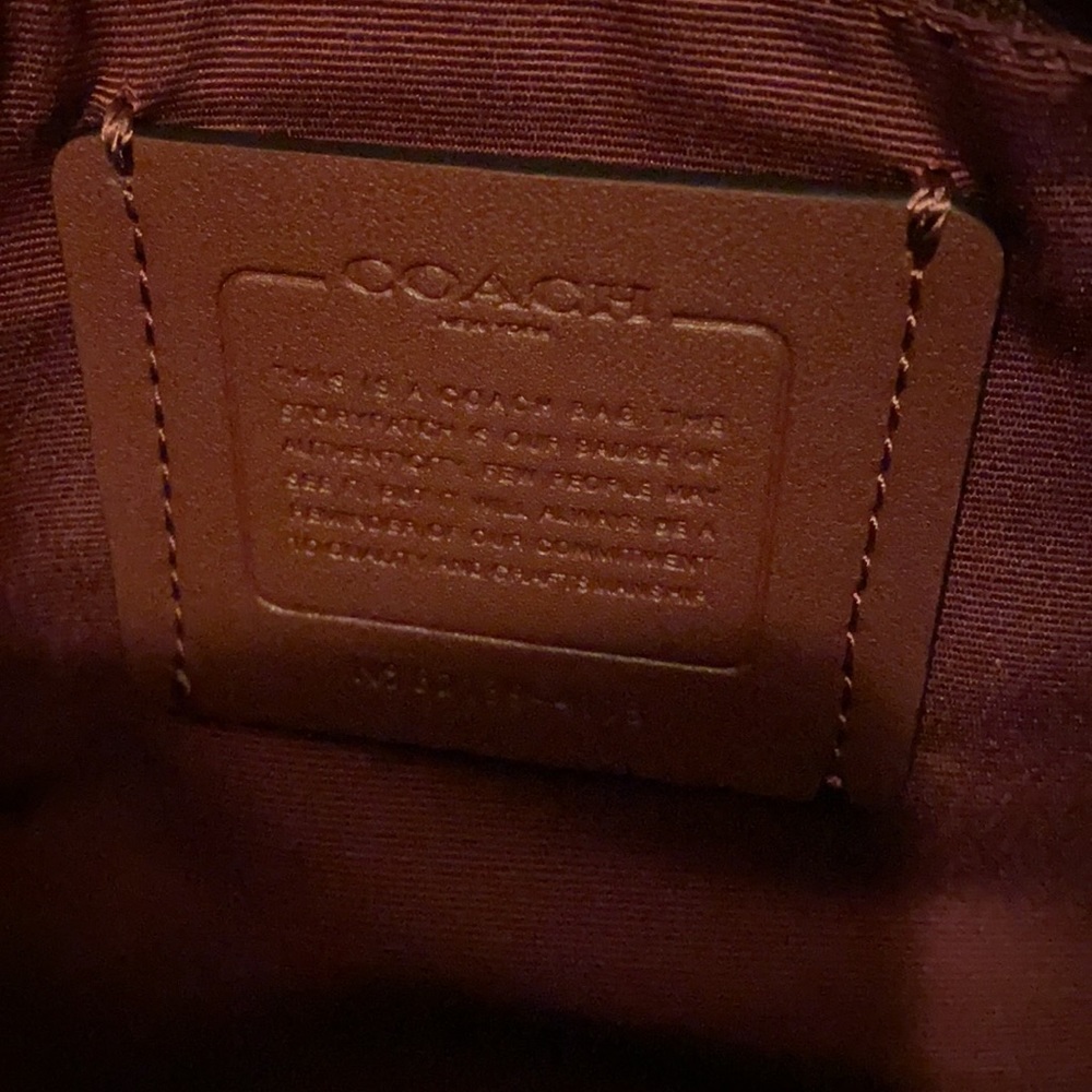 Beautiful Coach Bag. Orange,burgundy,brown - Picture 3 of 3